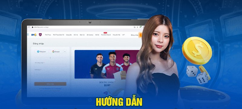 Hướng dẫn đăng nhập BK8 trên website máy tính